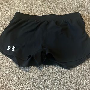 under armor girls shorts size L